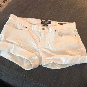Size 29 white shorts